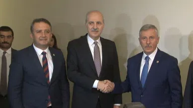 TBMM Başkanı Numan Kurtulmuş, Saadet Partisi’ni ziyaret etti