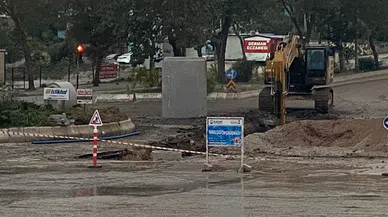 Kahramanmaraş’ta doğalgaz borusu patladı 