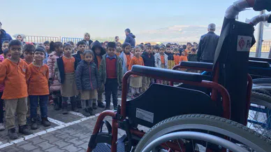 Kahramanmaraş’ta minik yüreklerden yürekleri ısıtan davranış