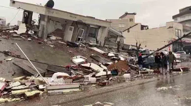 6 Şubat depremleri sonrası cadde ve sokaklar tanınmayacak hale geldi