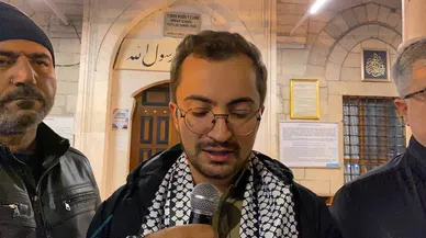 Isparta’da Amerika’nın veto kararı protesto edildi