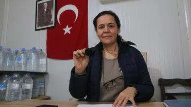 Kadın muhtar o bölgenin sorunlarını tek tek çözüyor