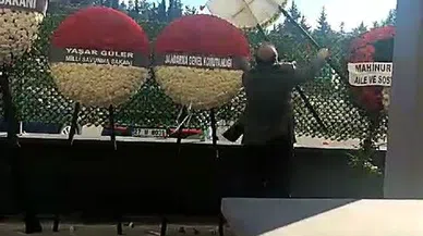 Şehit cenazesinde CHP'ye tepki