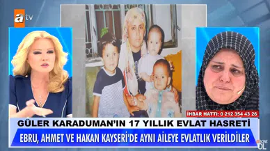 Güler Karaduman Kimdir? 17 Yıllık Özlem Sona Erdi: Müge Anlı'da Kayıp Çocuklarını Bulan Anne Güler Karaduman'ın Hikayesi