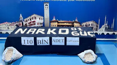 Kargo dağıtım merkezinde kolide 110 bin adet uyuşturucu hap çıktı