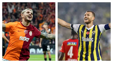 Derbide gözler Mauro Icardi ile Edin Dzeko'da