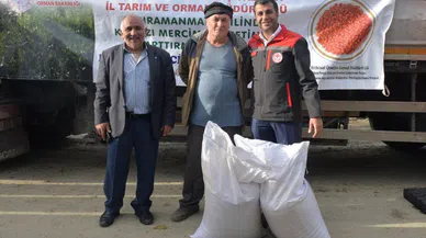 Kahramanmaraşlı çiftçilere tohum desteği
