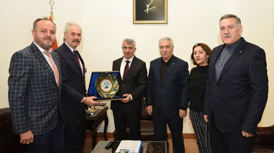 Kafkas Kültür Derneği’nden Vali Ünlüer’e ziyaret