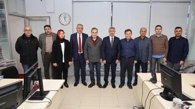 Vali Ünlüer,Kayaalap ve Bakan’ı misafir etti