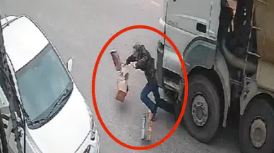 Yolun karşısına geçmeye çalışan yaya hafriyat kamyonunun altında kaldı