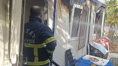 Konteyner yangını 