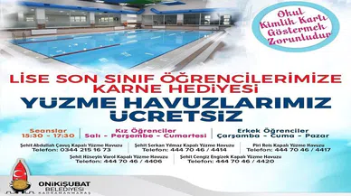 Onikişubat Belediyesi'nden Sınav Öncesi Öğrencilere Moral Hediyesi