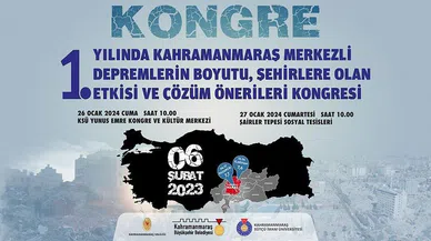 Kahramanmaraş Depremleri Kongresi