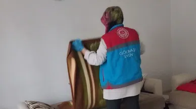 Yaşlı, engelli ve kronik hastaların ev temizliği yapılıyor