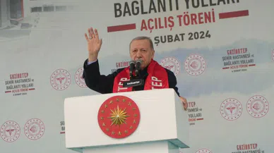 Erdoğan, Gaziantep Şehir Hastanesi açılış töreninde konuştu