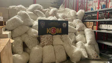 22 milyon 500 bin makaron ele geçirildi