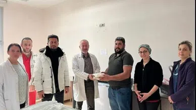 Yeni doğan bebeklere hediyeler dağıtıldı