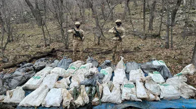 PKK'ya büyük darbe: Çok sayıda mühimmat ele geçirildi