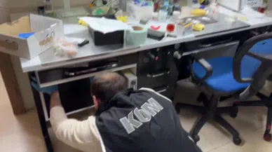 Kaçak diş polikliniğe operasyon