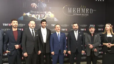TRT'nin yeni dizisi 'Mehmed: Fetihler Sultanı'nın galası yapıldı