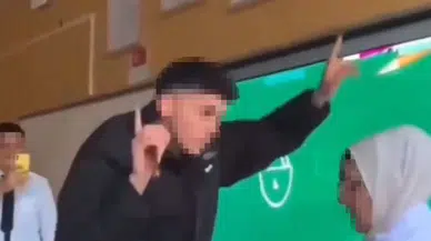 Öğretmenin karşısında oynayıp TikTok videosu çektiler! Soruşturma açıldı