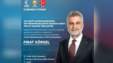 Görgel 2 Martta Projelerini Açıklıyor