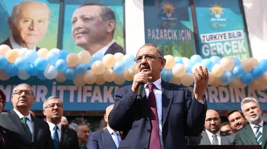 Özhaseki, Pazarcık'ta Cumhur İttifakı Seçim Ofisini Açtı