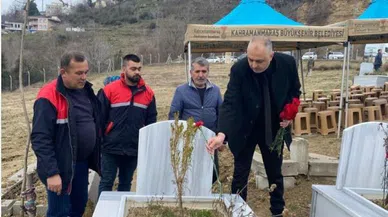 Gökşen, Andırın'da deprem şehitlerini andı