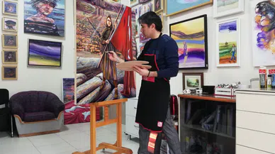 Kahramanmaraş’ta Diriliş Sanat Çalıştayı ve Sergisi yapıldı