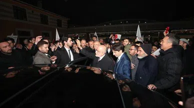 Karamollaoğlu, Sivas’a eleştirdiği hızlı trenle gitti