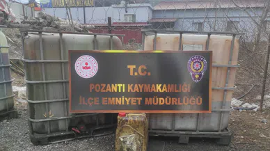 Adana'da kaçak akaryakıt ele geçirildi