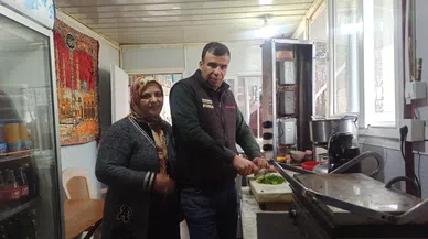 Kahramanmaraşlı çifti deprem yıldıramadı