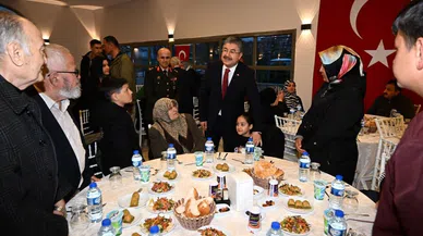 Osmaniye’de şehit aileleri ve gazilere iftar yemeği