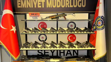 Ruhsatsız silah yakalatan 9 kişi tutuklandı  