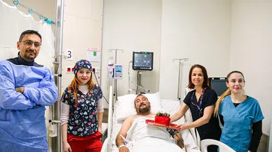 Kalp Krizi Geçiren Ömer Hancı'nın Doğum Günü Sürprizi