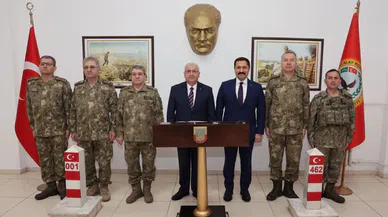 Bakan Güler, 2’nci Hudut Alay Komutanlığı’nda