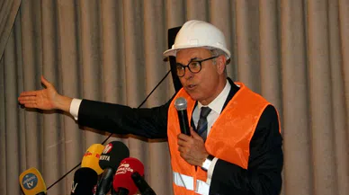 Dedeoğlu bareti giydi, projeleri tanıttı