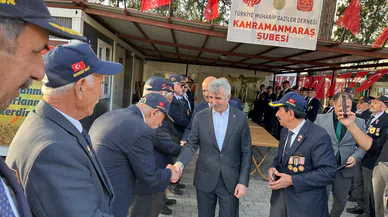 Vali Ünlüer, gazileri ziyaret etti