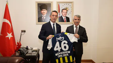 Vali Ünlüer, Ali Koç’u ağırladı