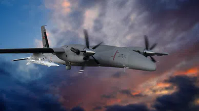 Bayraktar AKINCI İHA-230 füzesi ile hedefi tam isabetle vurdu