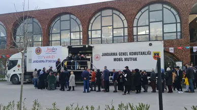 Jandarma mobil mutfağı ile Kahramanmaraş’ta