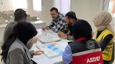 Baykar Konteyner Kent Psikososyal Destek Ekibi Yaraları Sarmaya Devam Ediyor.