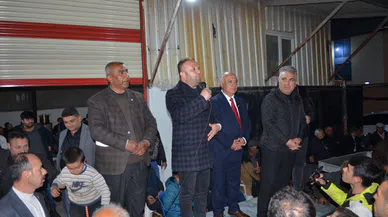 Başkan adayı Can’a sevgi seli