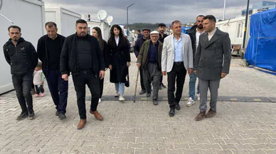 Pazarcık’ın bağımsız adayı konteyner kentte