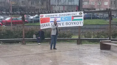 Boykota bozuk havaya rağmen devam etti