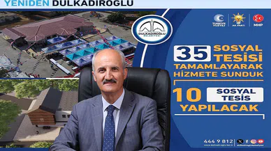 Dulkadiroğlu’na 10 Adet Yeni Sosyal Tesis