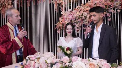 26 çift, nikah kıymak için 14 Şubat’ı tercih etti