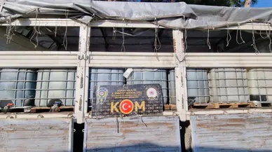 Adana'da 11 bin 400 litre kaçak akaryakıt ele geçirildi