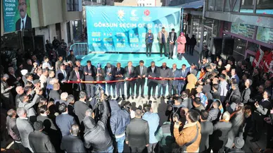 Ak Parti Göksun’da Seçim Ofisini Açtı