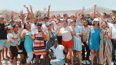 Antalyaspor, Güney Afrikalı çocukların yanında